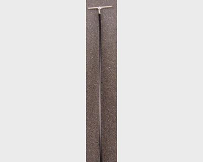 930B - 12 Pieces -16 Gauge Wire with 8 inch Pigtail Soldered to Track Pin / Black