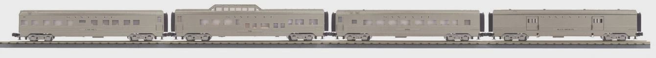 30-68212 - Santa Fe 4-Car 60’ Streamlined Passenger Set  (Plated)