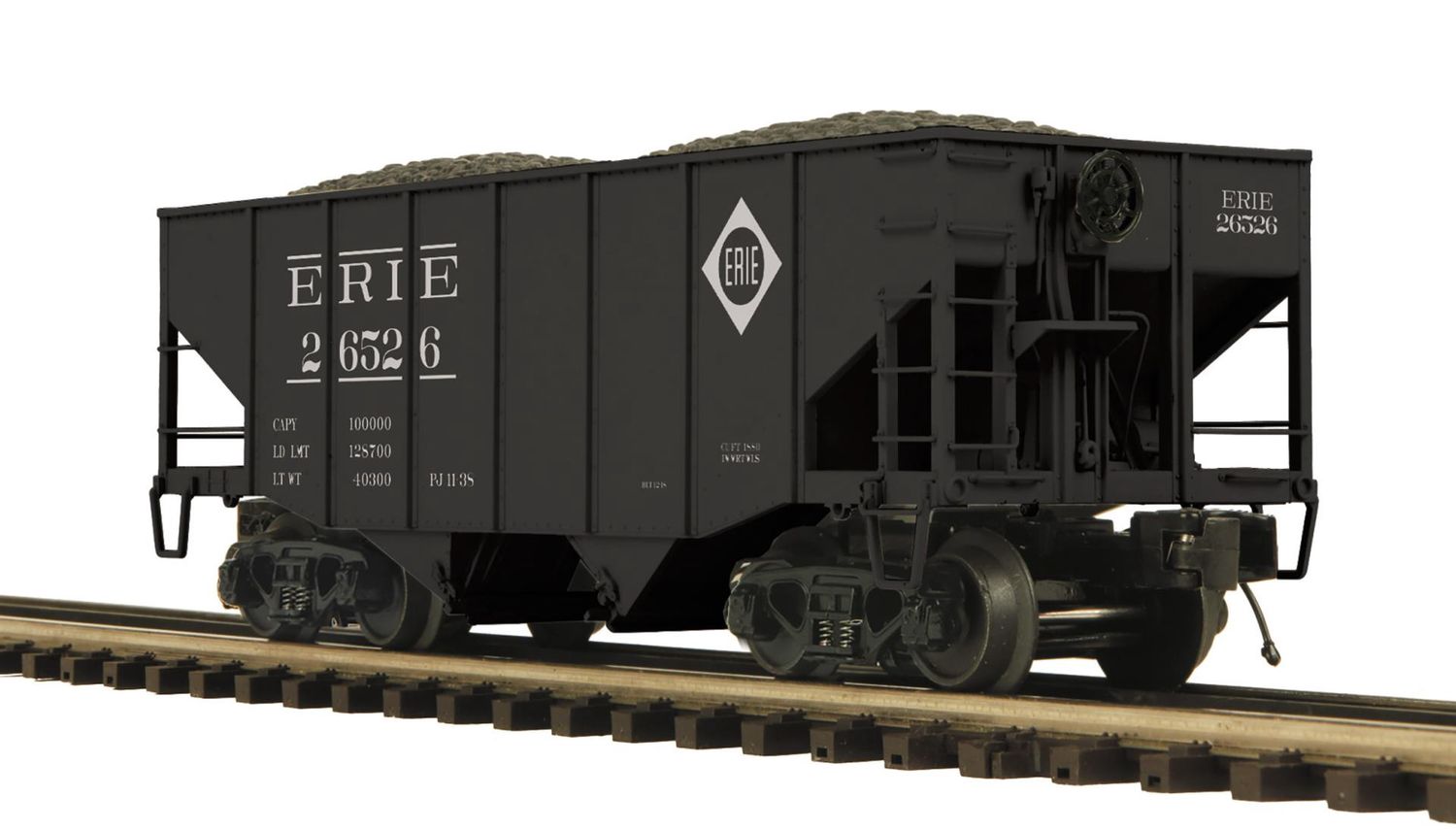 20-95706 - Erie 2-Bay Fish Belly Hopper Car