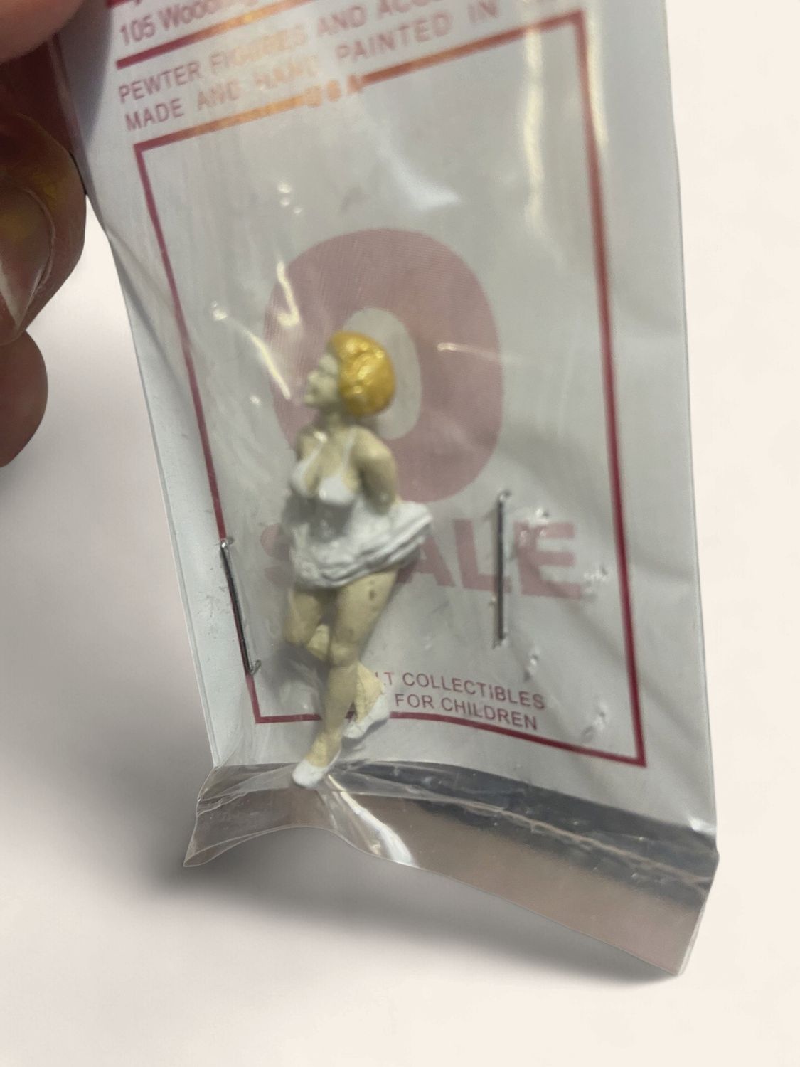 A1507 - Woman w/ Blowing Dress Up or Down