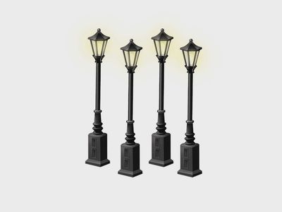 6-24156 - Lionelville Street Lamps / 4 Pack