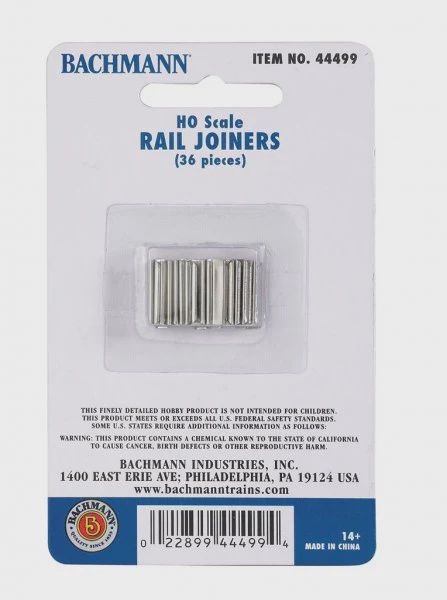 44499 - EZ Track Rail Joiners / 36 card