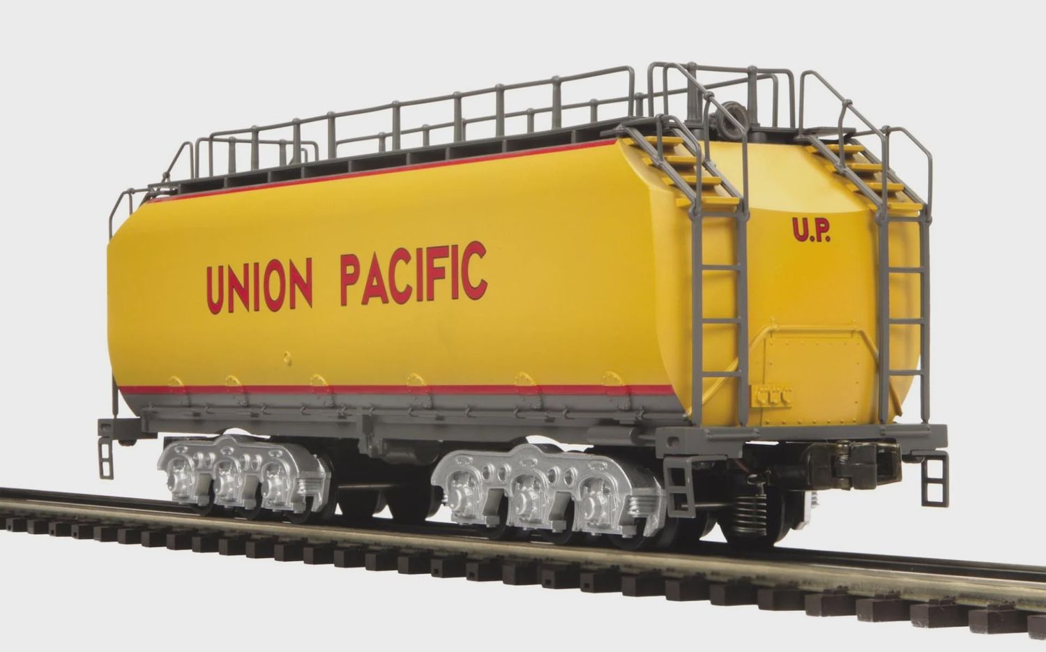 20-3857 - Auxiliary Water Tender I (Hi-Rail Wheels) - Union Pacific Cab No. 907857