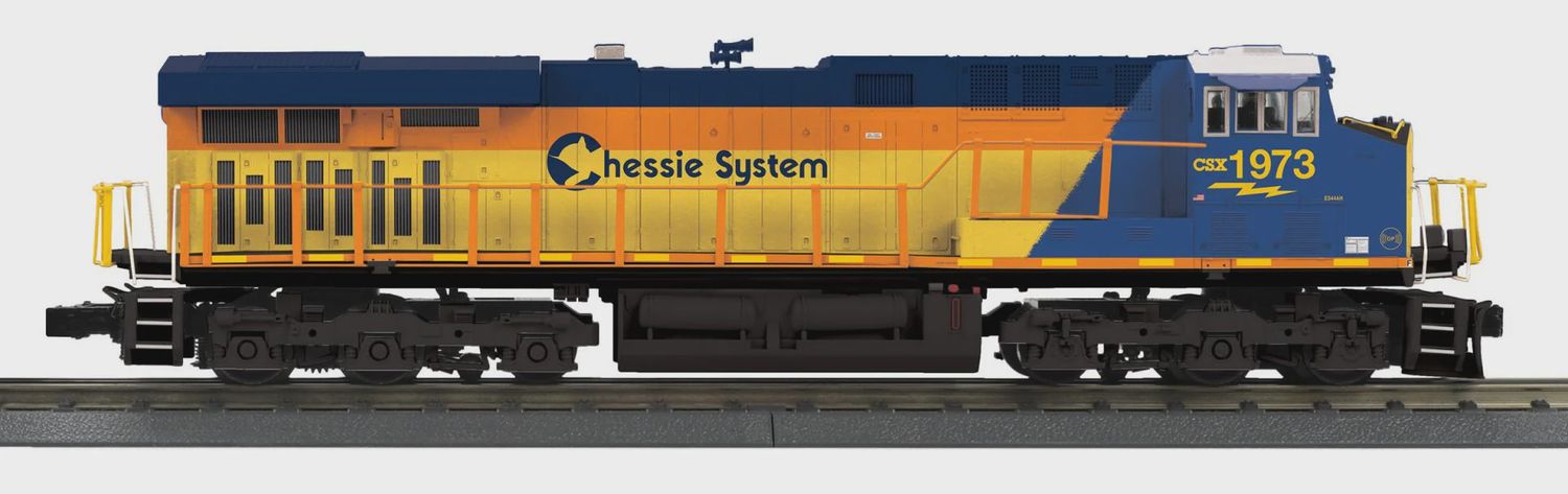 30-21242-1 - CSX (Chessie Heritage) Cab No. 1973 ES44AC Imperial Diesel Engine With Proto-Sound 3.0