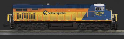 30-21242-1 - CSX (Chessie Heritage) Cab No. 1973 ES44AC Imperial Diesel Engine With Proto-Sound 3.0