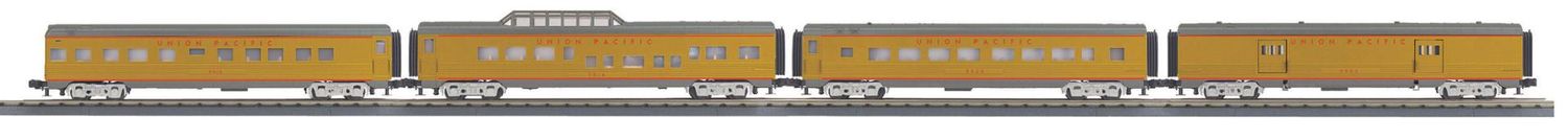 30-68248 - Union Pacific 4-Car 60’ Streamlined Passenger Set