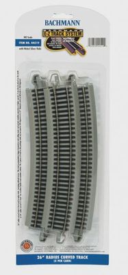 44519 - EZ Track Nickel Silver 26" Radius / 5-Pack