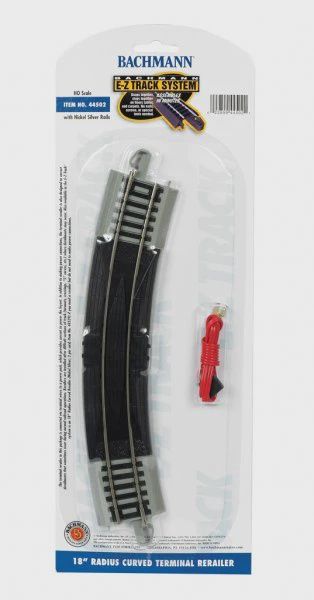 44502 - 18" Radius EZ Track Curved Terminal Rerailer