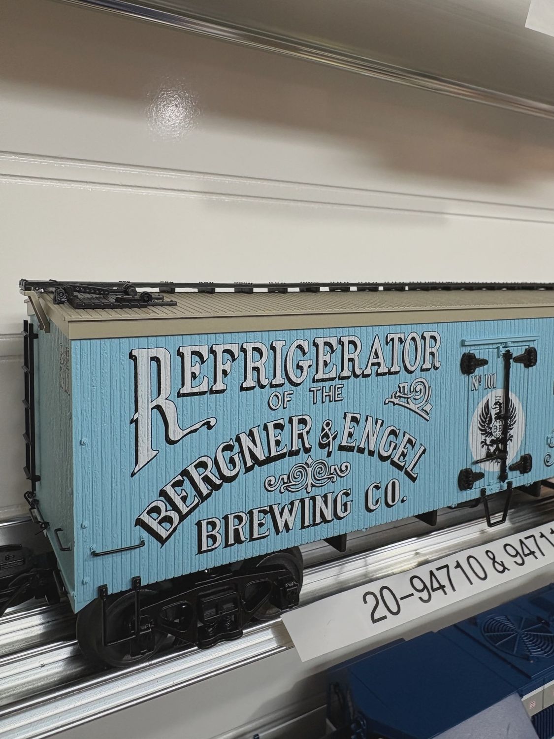 20-94710 - Bergner &amp; Engel 36’ Woodsided Reefer Car  #101