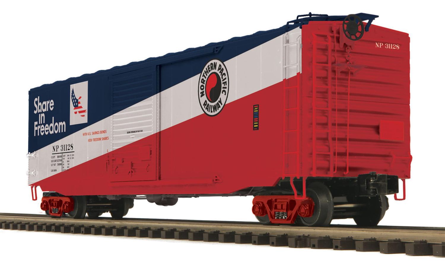 20-99381 - Northern Pacific 50’ Ps-1 Box Car w/Youngstown Door