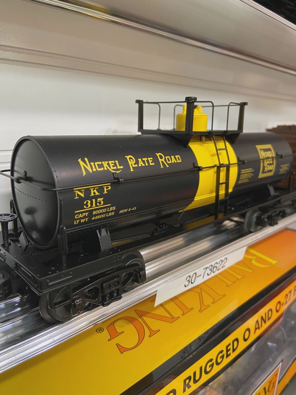 30-73622 - Nickel Plate Road Tank Car #315