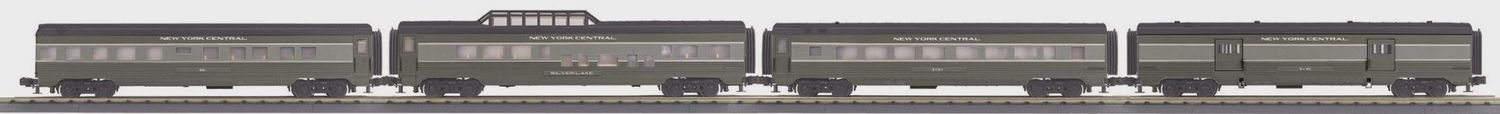 30-68244 - New York Central 4-Car 60’ Streamlined Passenger Set
