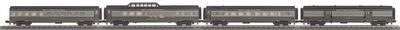 30-68244 - New York Central 4-Car 60’ Streamlined Passenger Set