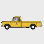 3002486 - O FORD F-100 PICKUP TRUCK CHICAGO &amp; NORTH WESTERN