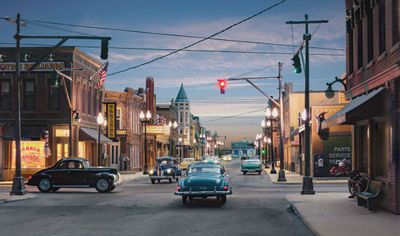 JP5666 - Mast Arm Traffic Lights- O Scale