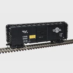 2001243 - 40' SLIDING DOOR BOXCAR  CLINCHFIELD 5587, 5592  (BLACK/WHITE/YELLOW) - 3RL