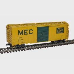 2001246 - 40' SLIDING DOOR BOXCAR MAINE CENTRAL 8679, 8693 (HARVEST GOLD/GREEN) - 3RL
