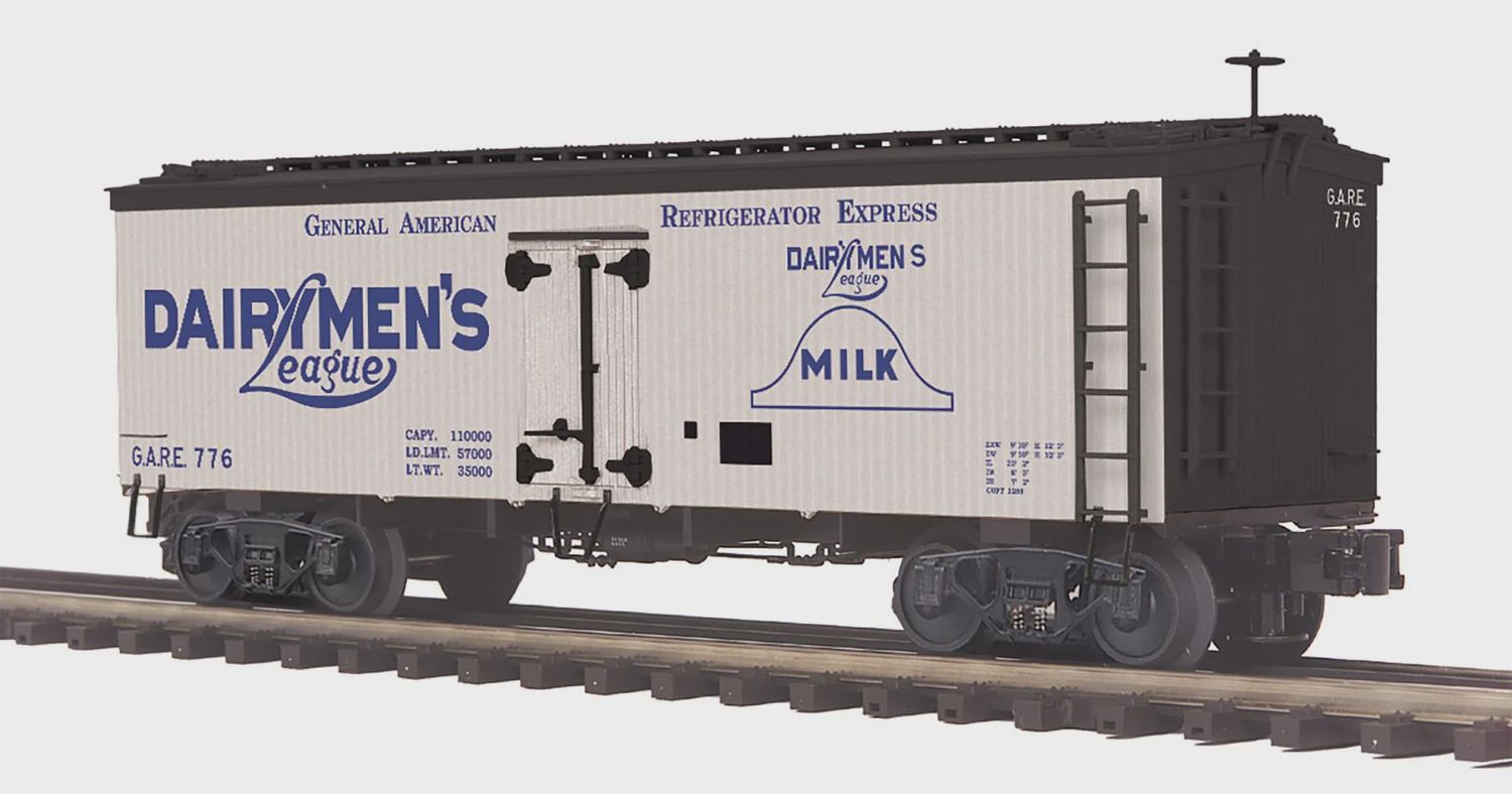 20-94835 - Dairymen's League Milk 36’ Woodsided Reefer Car