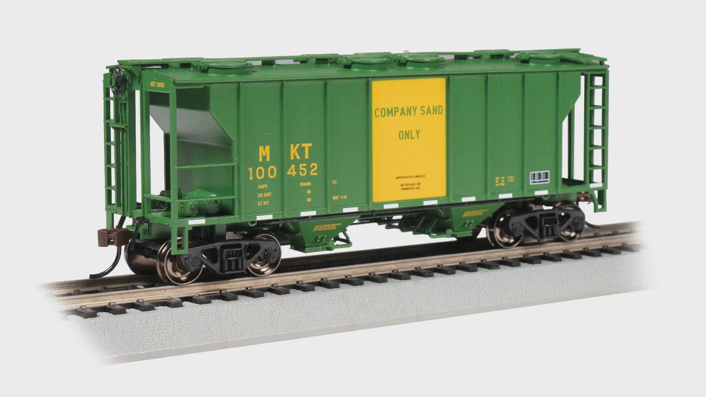 73508 - PS-2 Two Bay Covered Hopper Late Version- MKT #100452
