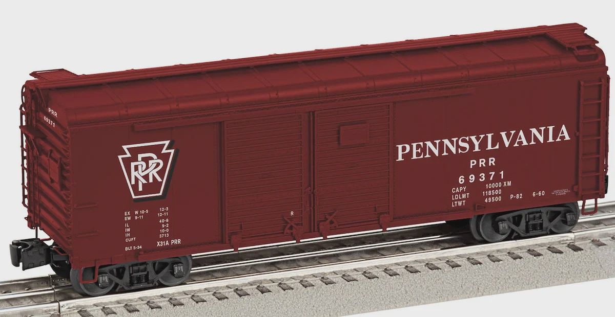 2526132 - Pennsylvania X31 Boxcar #69371 (Shadow Keystone)