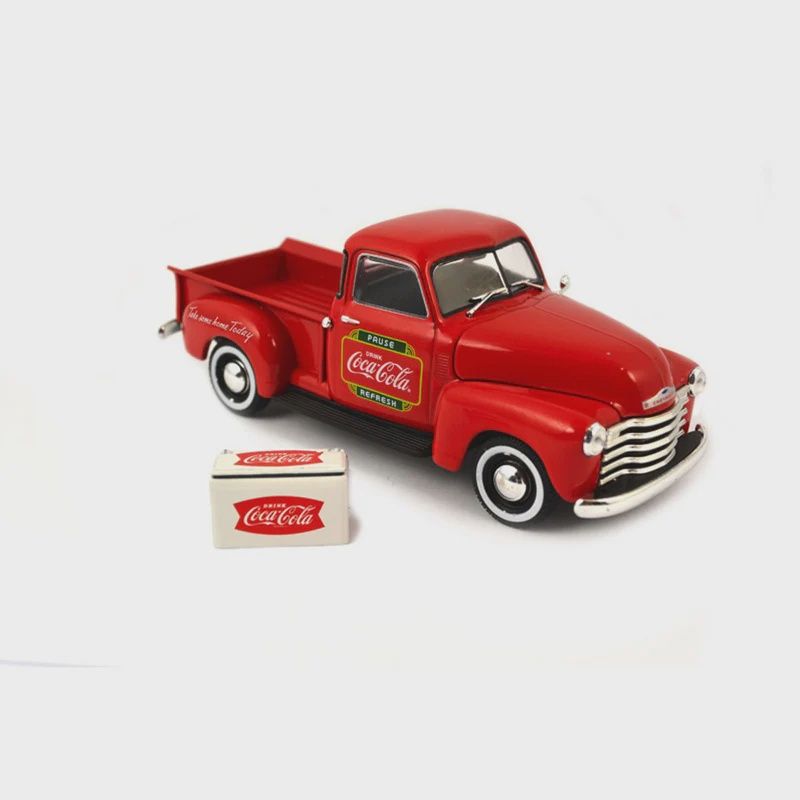 820066 - 1953 CHEVY PICKUP WITH METAL COOLER; 1:43