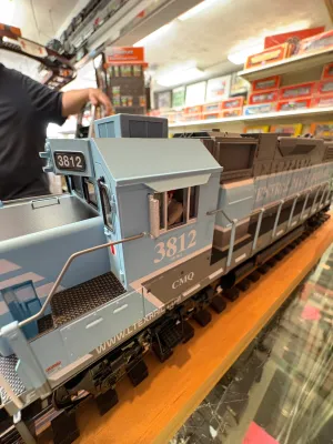 30138408S - Central Maine &amp; Quebec GP38-3 Cab # 3812 ( 3-Rail )