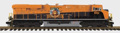 70-2190-1 - G Gauge RailKing One Gauge Halloween ES44AC Diesel Engine w/Proto-Sound 3.0
