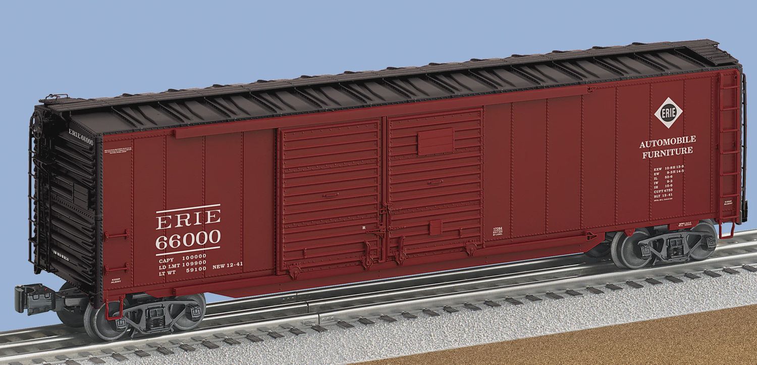 6-17284 - Erie A.A.R. Standard Double-Door Boxcar #66000