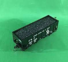 80-97088 - HO GAUGE - Chesapeake &amp; Ohio USRA 55-Ton Steel Twin Hopper Car #300526