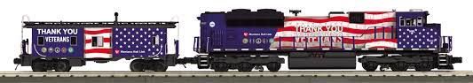 30-20822-1 - Montana Rail Link (Veterans) SD70ACe Imperial Diesel &amp; Caboose Set With Proto-Sound 3.0