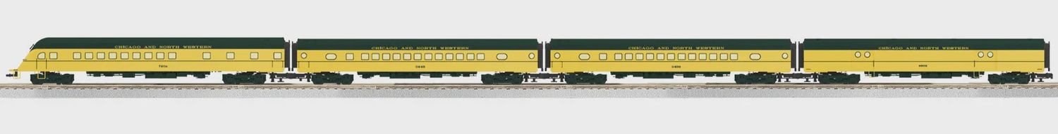 2427460 - Chicago Northwestern 18" Aluminum 4-Pack