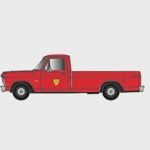3002487 - O FORD F-100 PICKUP TRUCK DELAWARE &amp; HUDSON