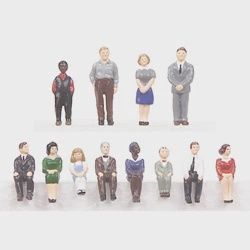 3009950 - PREMIER MADISON HEAVYWEIGHT 12pc PASSENGER FIGURE SET #1