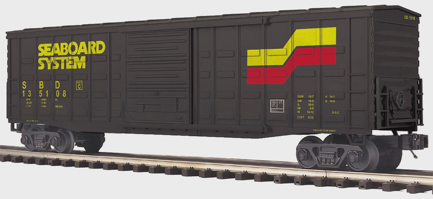 20-99478 - Seaboard 50’ Waffle Box Car - O Scale Premier