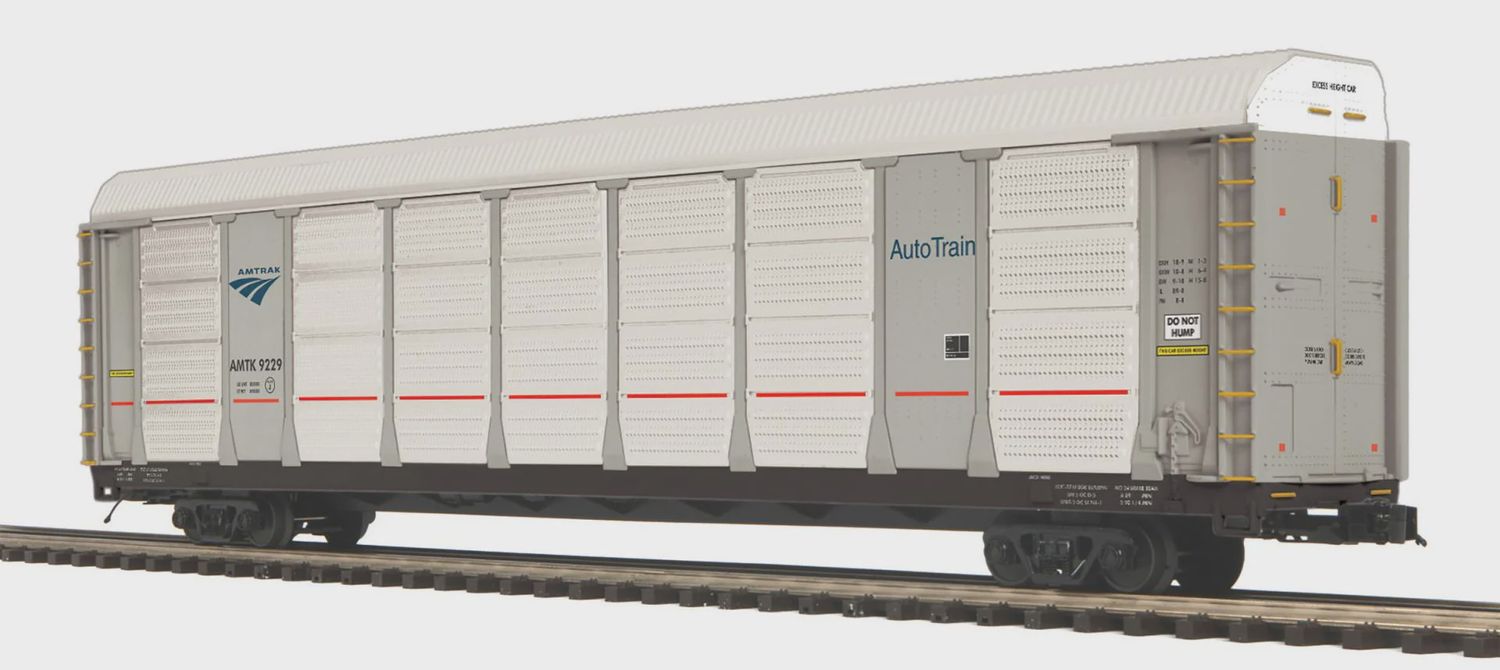 20-95816 - O Scale Premier Amtrak Corrugated Auto Carrier