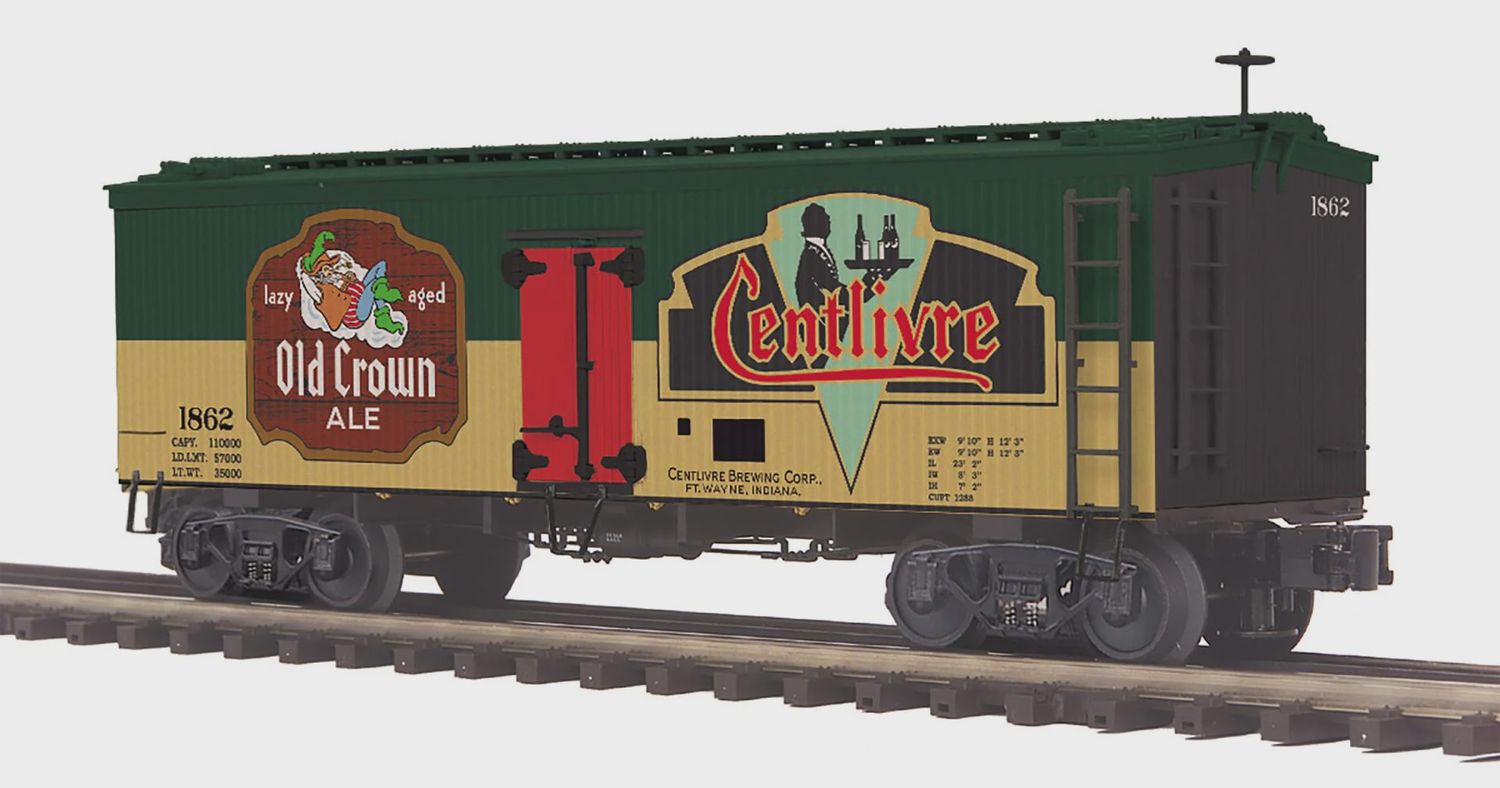 20-94836 - Old Crown Ale 36’ Woodsided Reefer Car