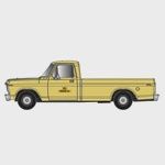 3002485 - O FORD F-100 PICKUP TRUCK CENTRAL RAILROAD OF NJ