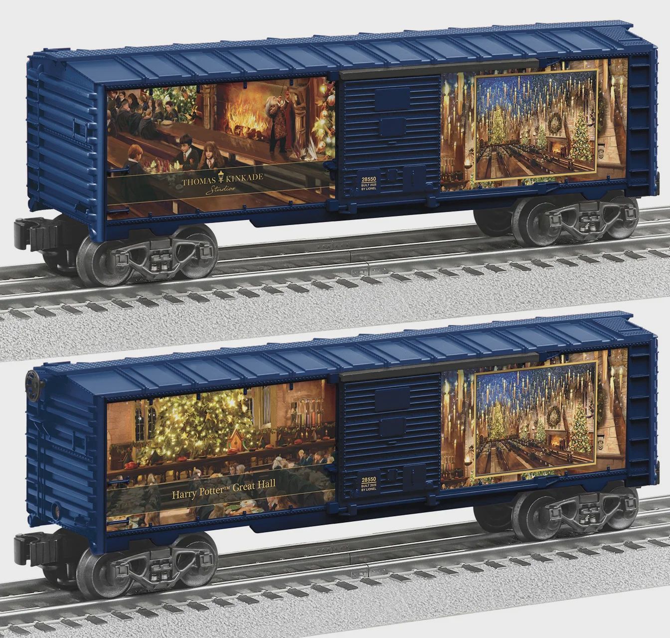 2528550 - Thomas Kinkade Studios - Harry Potter Great Hall Boxcar
