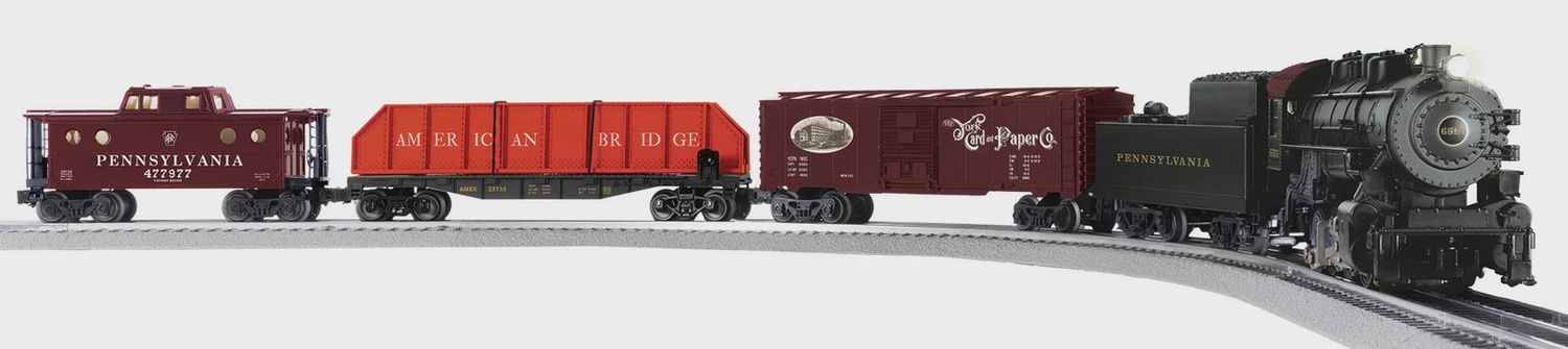 2523130 - Pennsylvania Keystone 0-8-0 LionChief Set with Bluetooth 5.0
