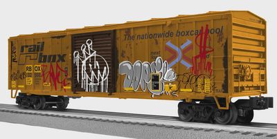 2542301 - Weathered Railbox ACF 50' Boxcar #32508