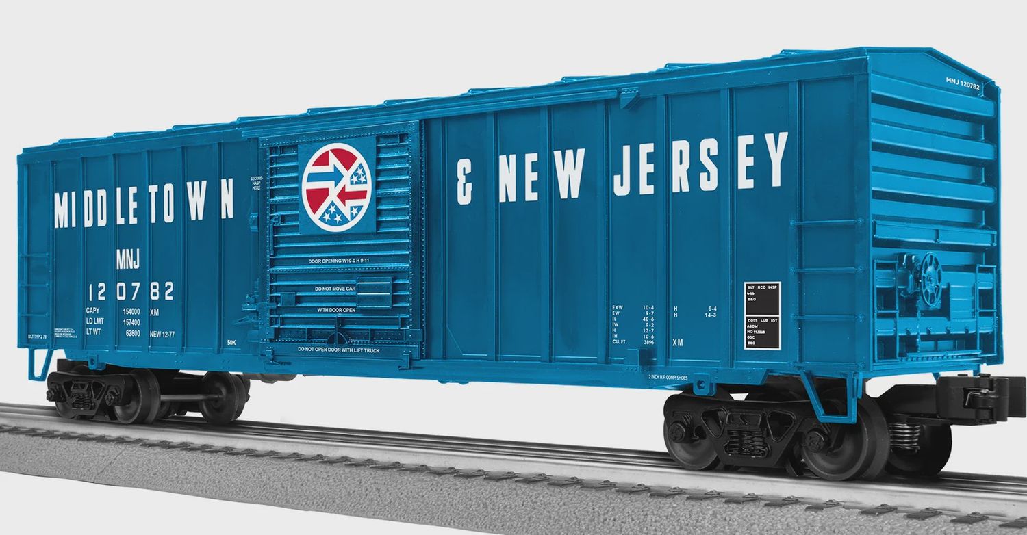 2542320 - Middletown &amp; New Jersey ACF 50' Boxcar #120782