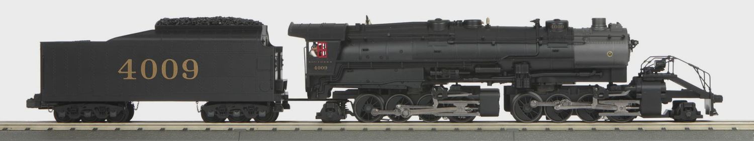 30-1893-1 - Southern O Gauge RailKing 2-8-8-2 Imperial Y6b Steam Engine w/Proto-Sound 3.0
