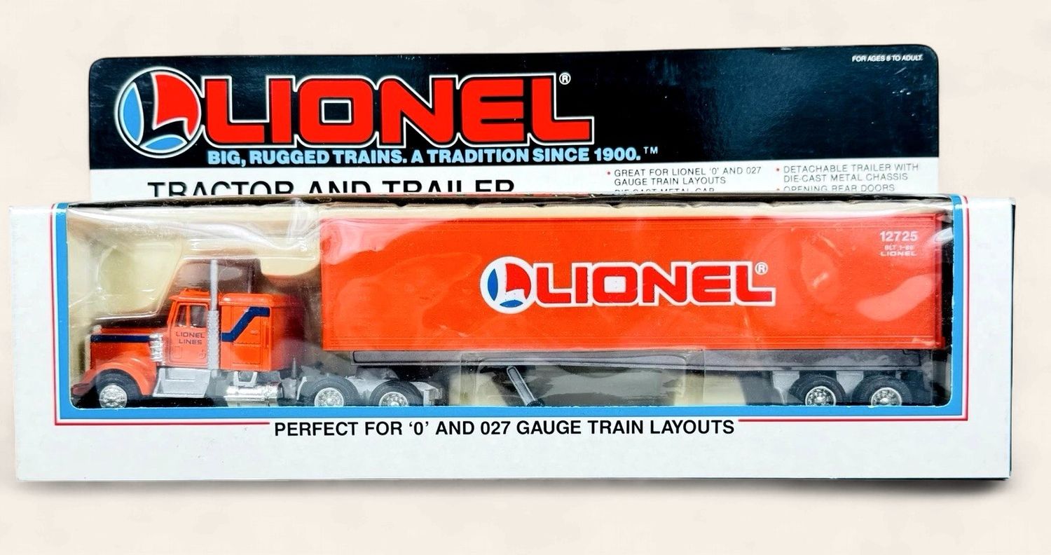 6-12725 - Lionel Tractor and Trailer