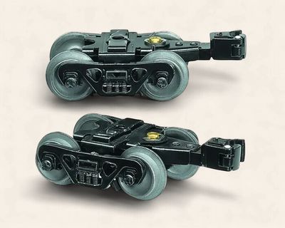 6-14251 - Metal Sprung Trucks with Rotating Bearing Caps