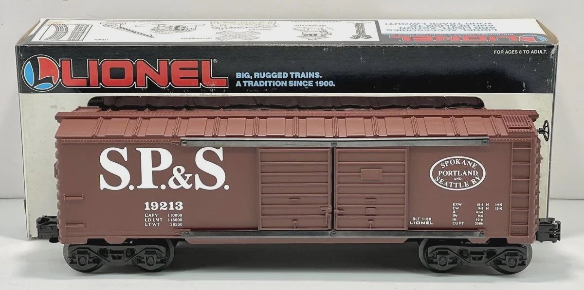 6-19213 - Spokane, Portland and Seattle Double Door Box Car