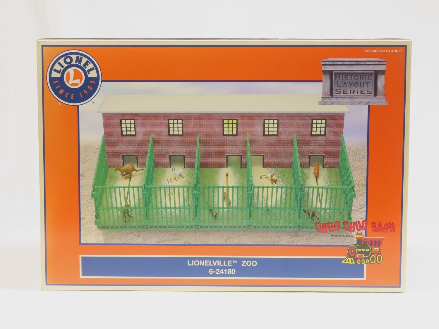 6-24180 - CHOO CHOO BARN LIONELVILLE ZOO