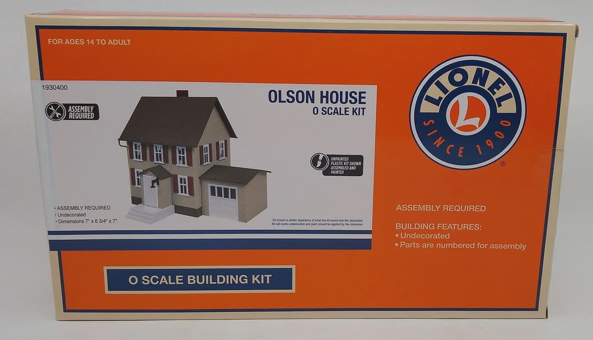 1930400 - Olson House / O Scale Kit