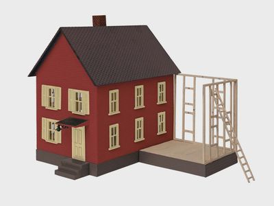 1930430 - Davis House / O Scale Kit