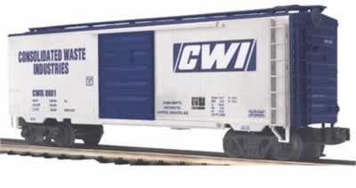 20-93155 - Consolidated Waste Industries Box Car