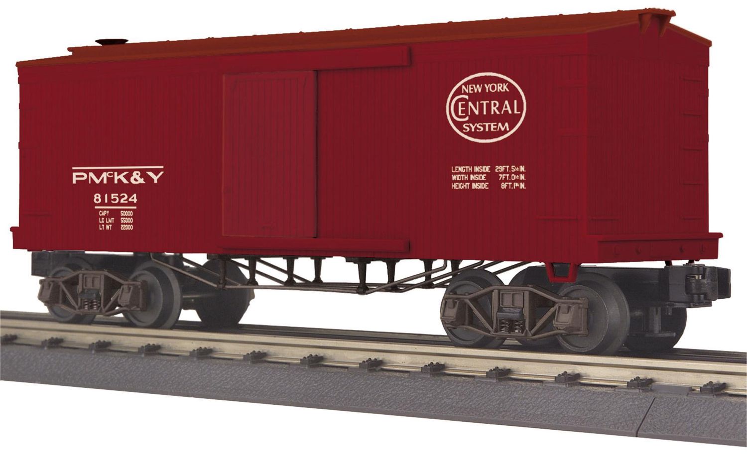 30-74452 - New York Central 34' Box Car - 19th Century